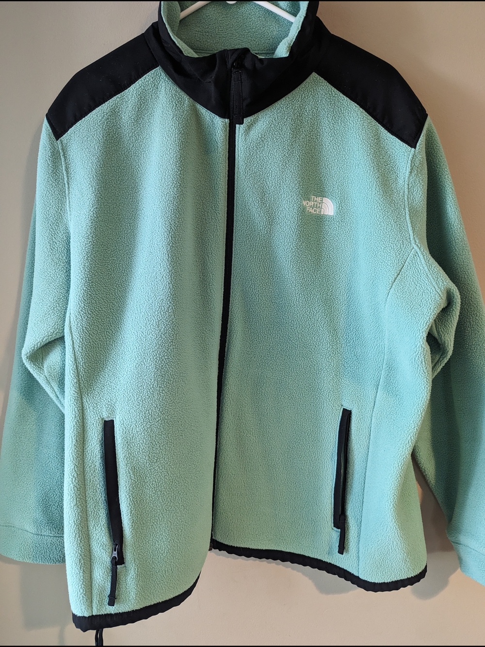 The North Face Women’s Circular Design Full Zip Jacket Green/Black 2XL